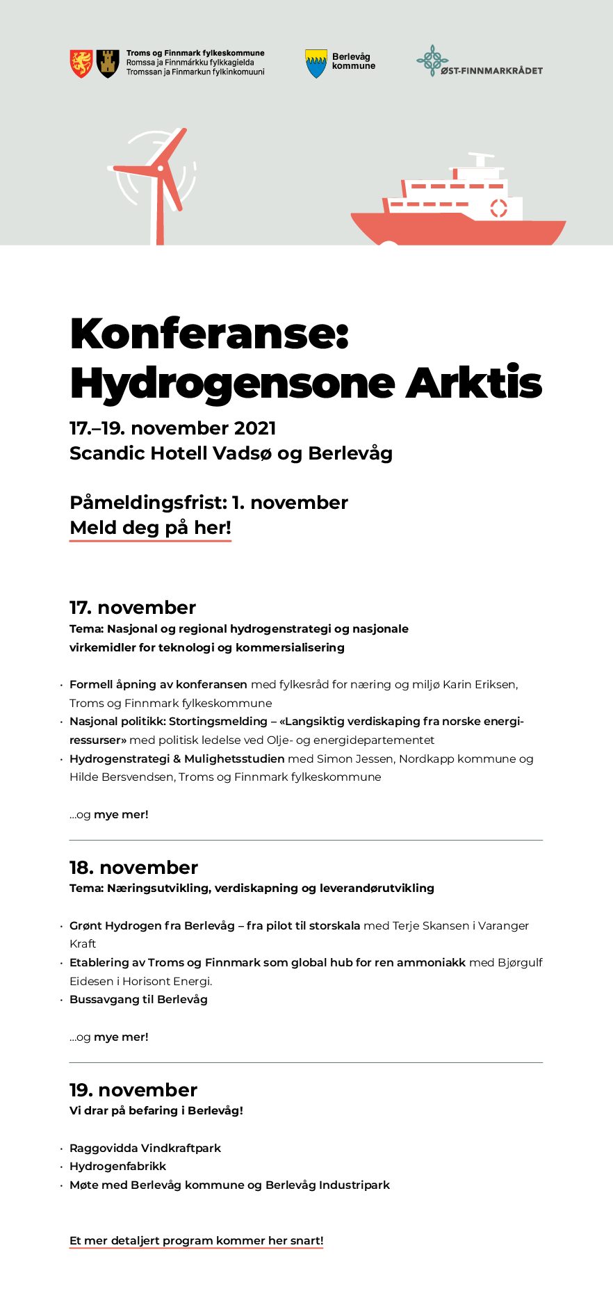 Invitasjon til Hydrogensone Arktis